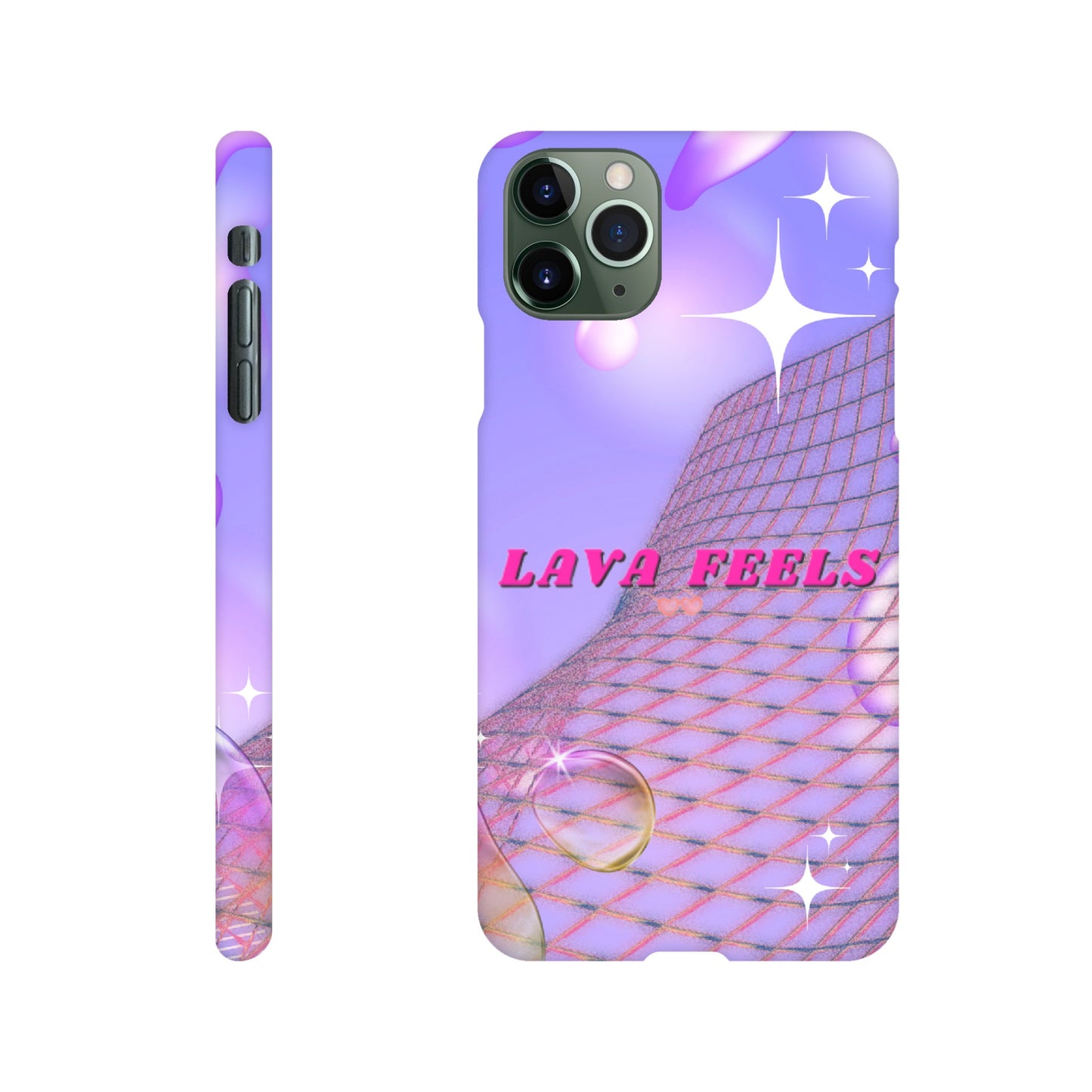 Lava Feels Y2K Retro Slim case