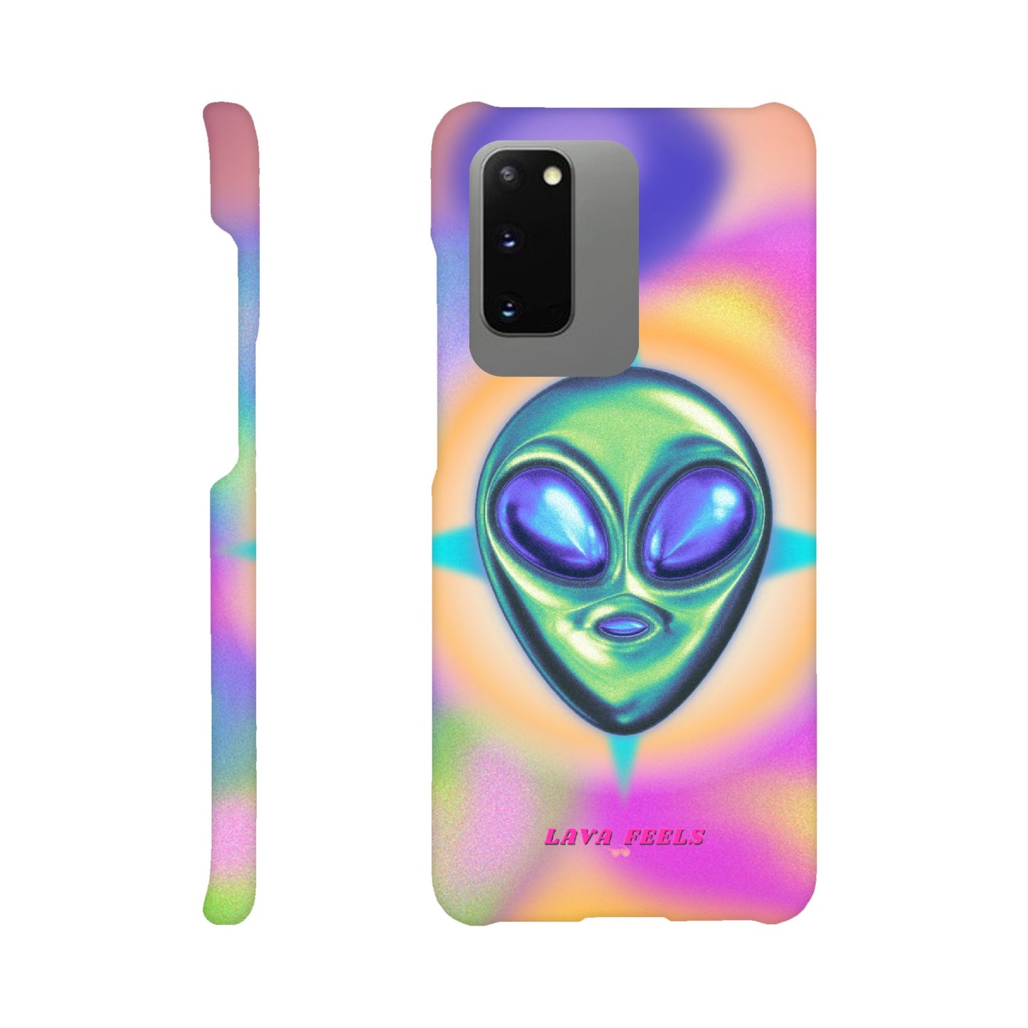 Lava Feels Alien Abduction Slim Phone Case