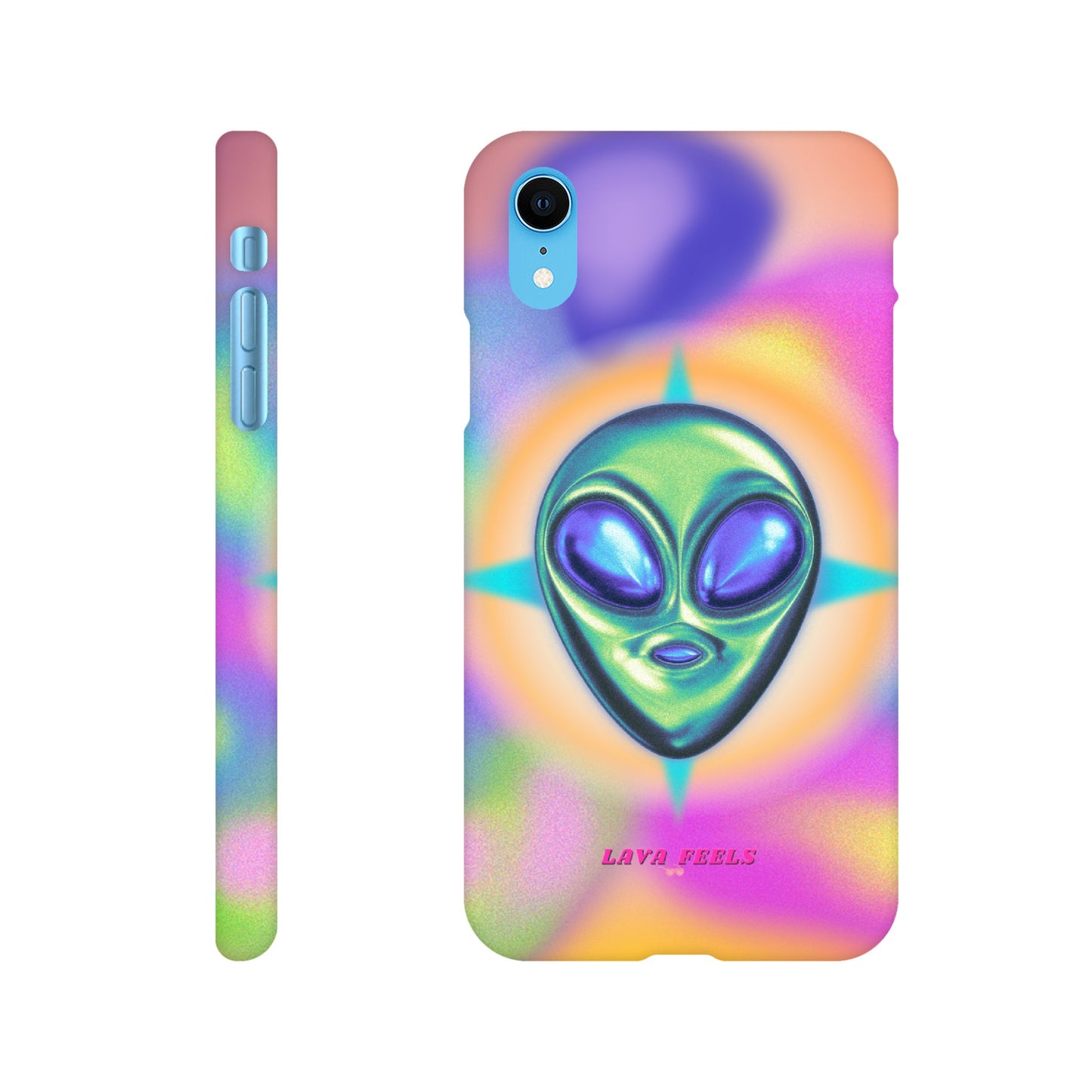 Lava Feels Alien Abduction Slim Phone Case