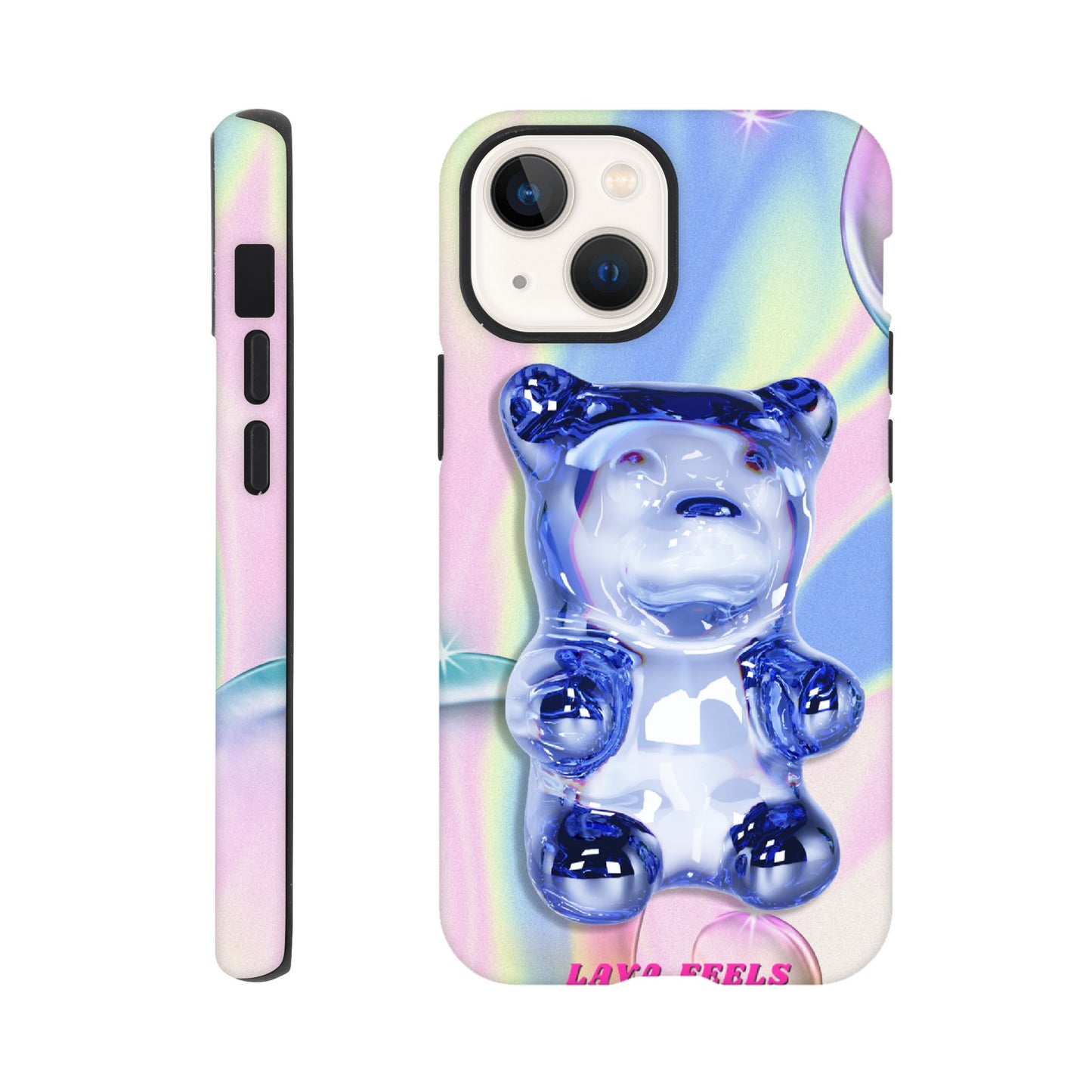 Lava Feels Chrome Teddy Tough Phone case