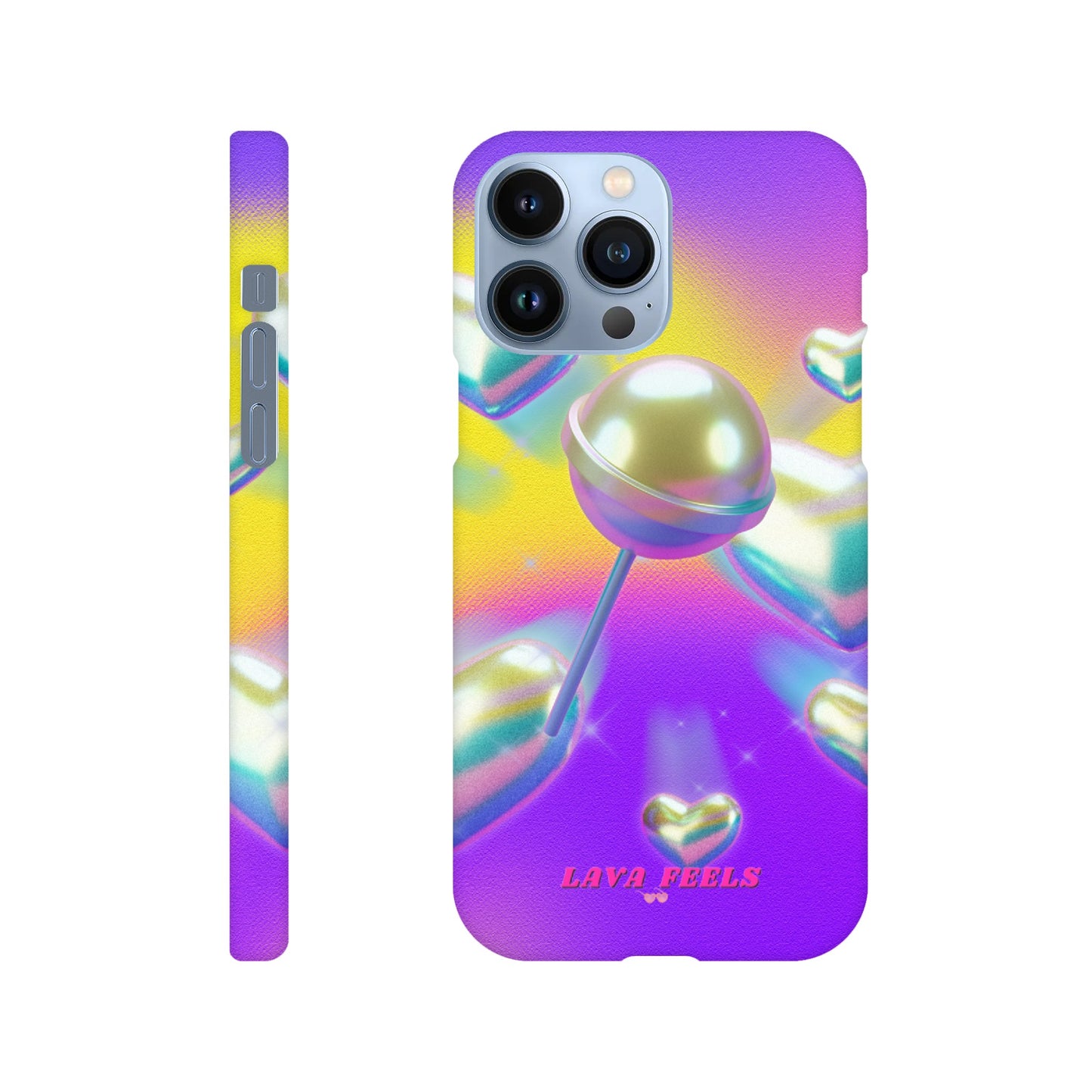 Lava Feels Retro Lollipop Slim Phone Case