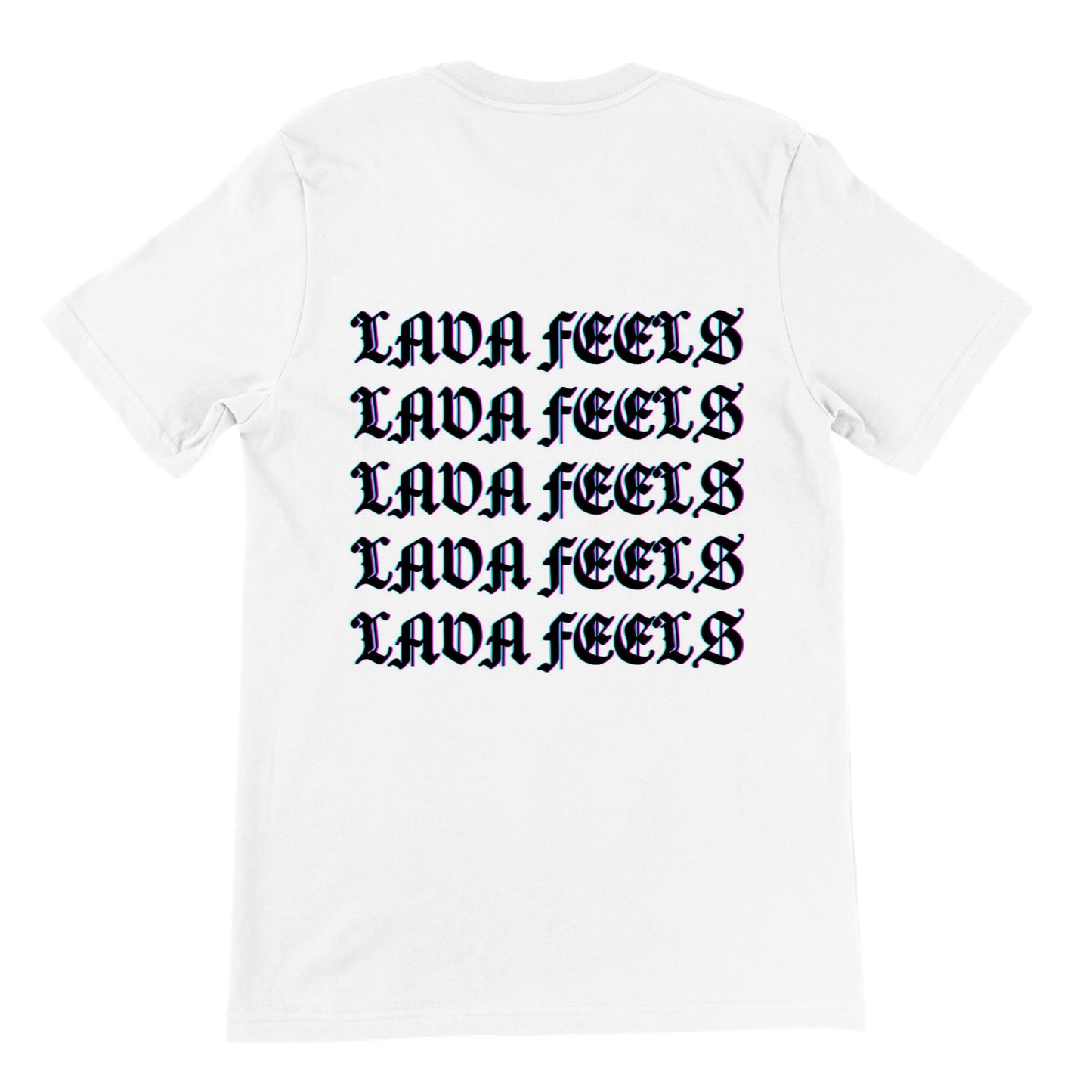 Lava Feels Premium Graphic Crewneck T-shirt