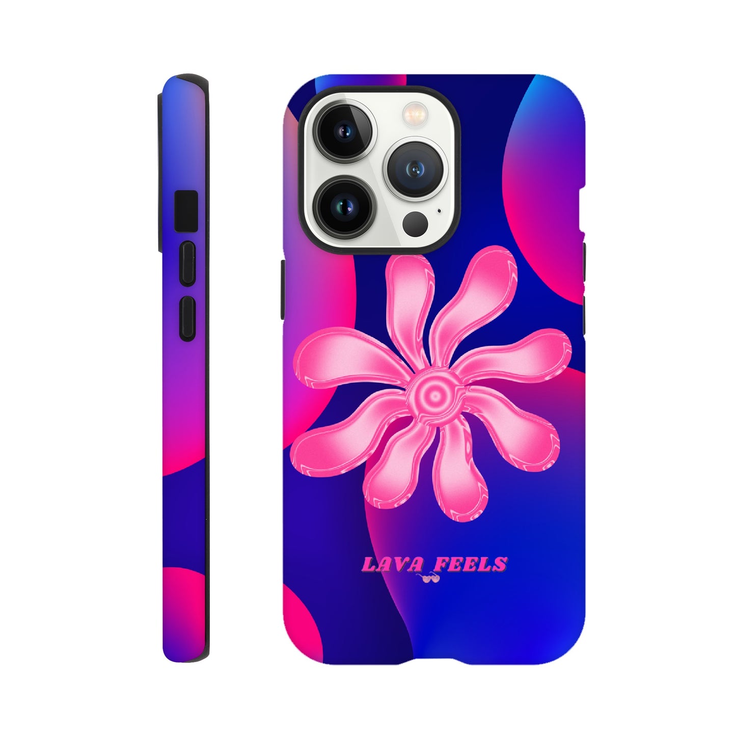 Lava Feels Flower Power Tough Phone case