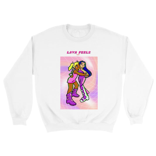 Lava Feels Besties Crewneck Sweatshirt