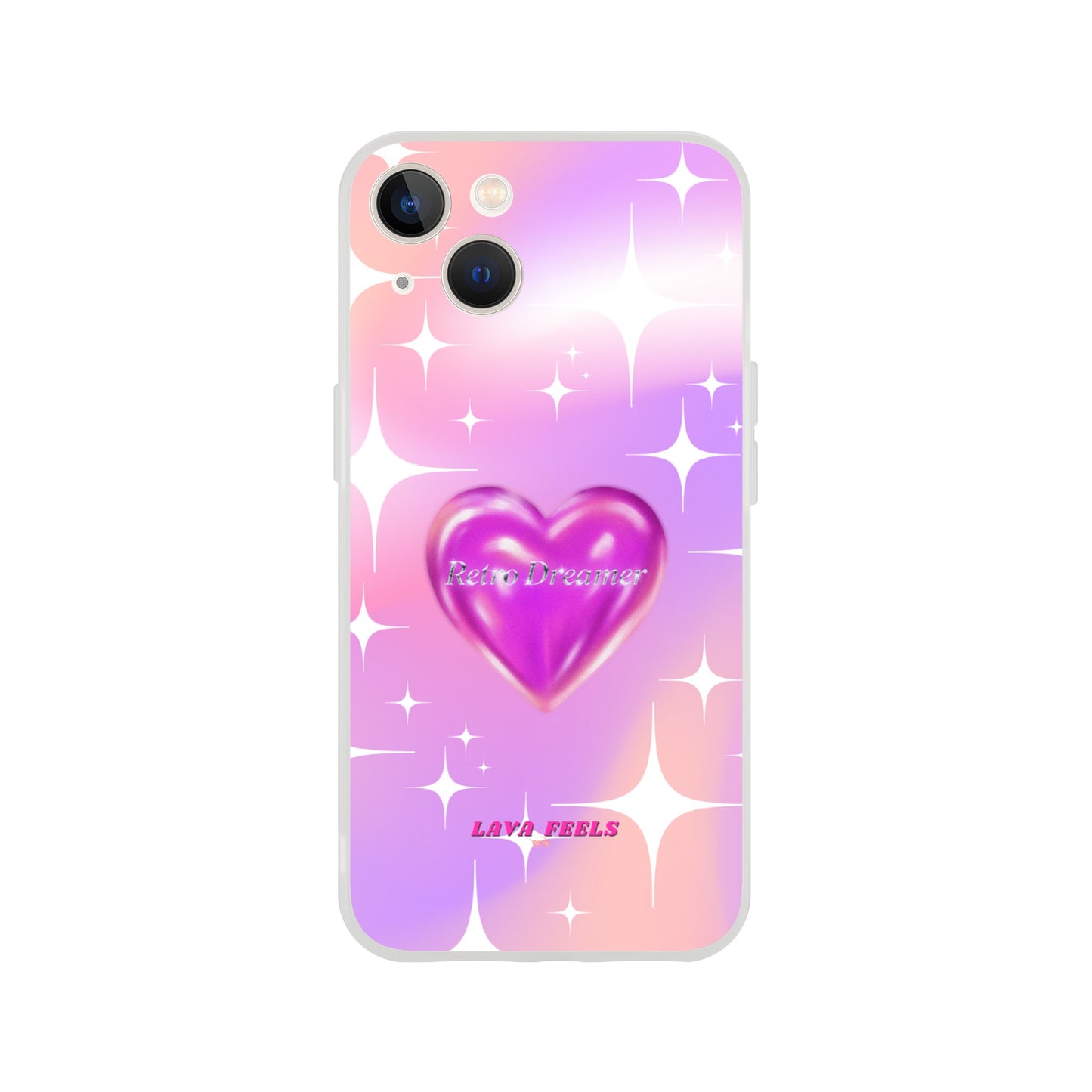 Lava Feels Retro Dreamer Flexi Phone Case