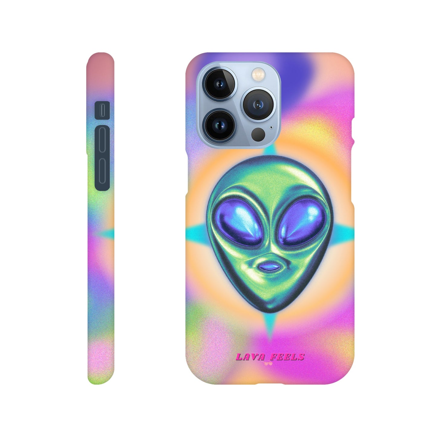 Lava Feels Alien Abduction Slim Phone Case