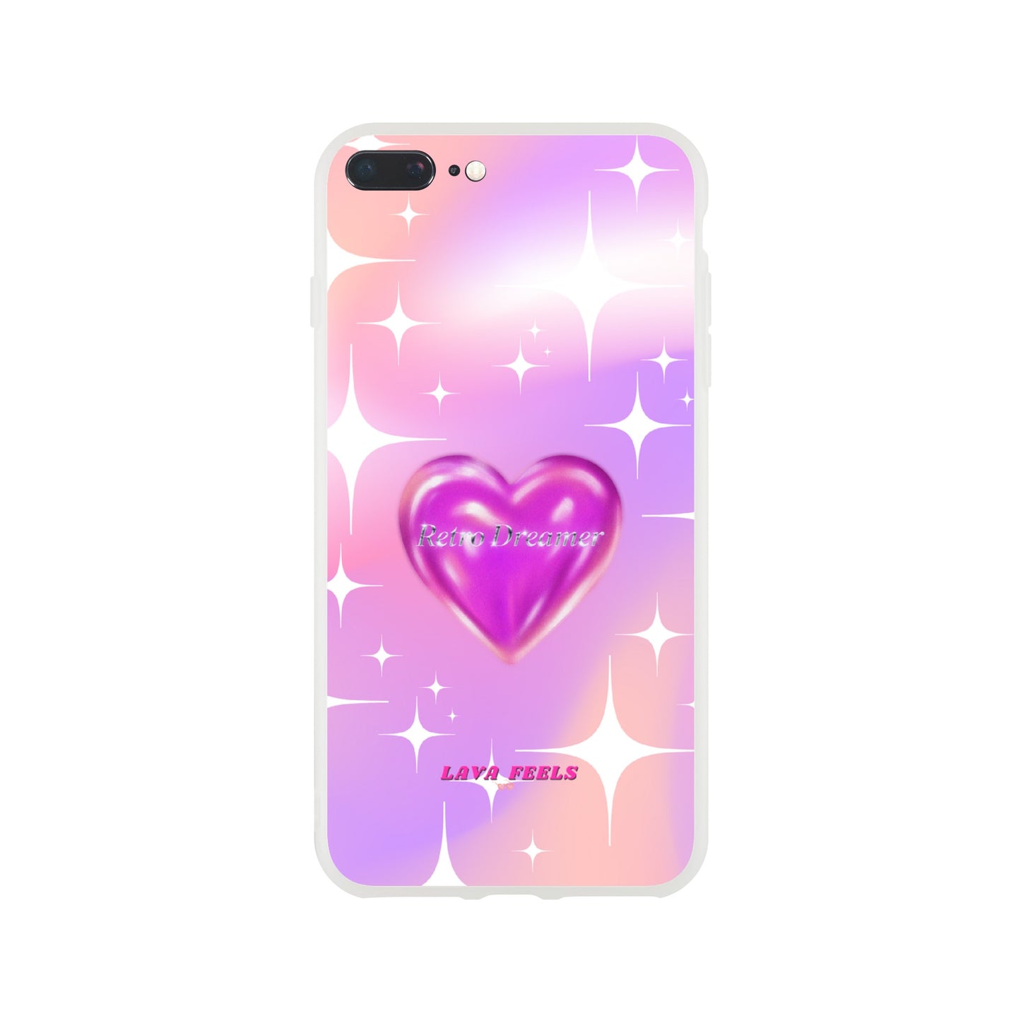 Lava Feels Retro Dreamer Flexi Phone Case