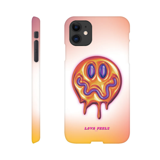 Lava Feels Melted Smiley Slim Phone Case