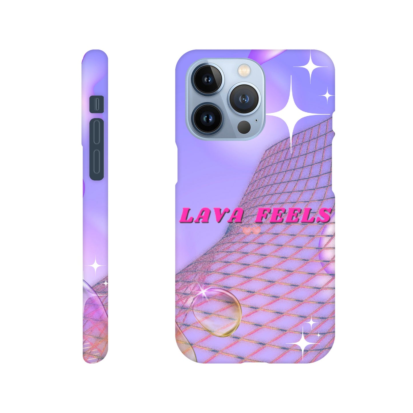 Lava Feels Y2K Retro Slim case