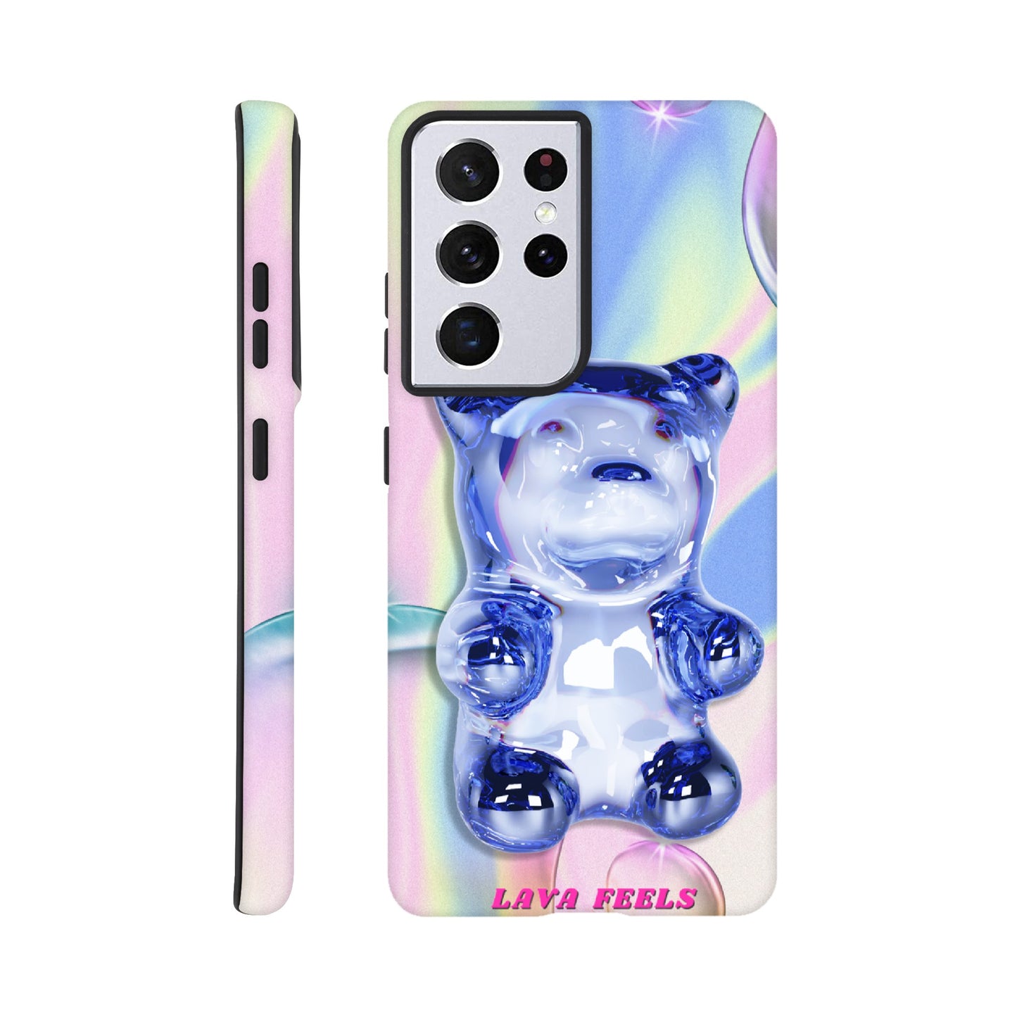 Lava Feels Chrome Teddy Tough Phone case