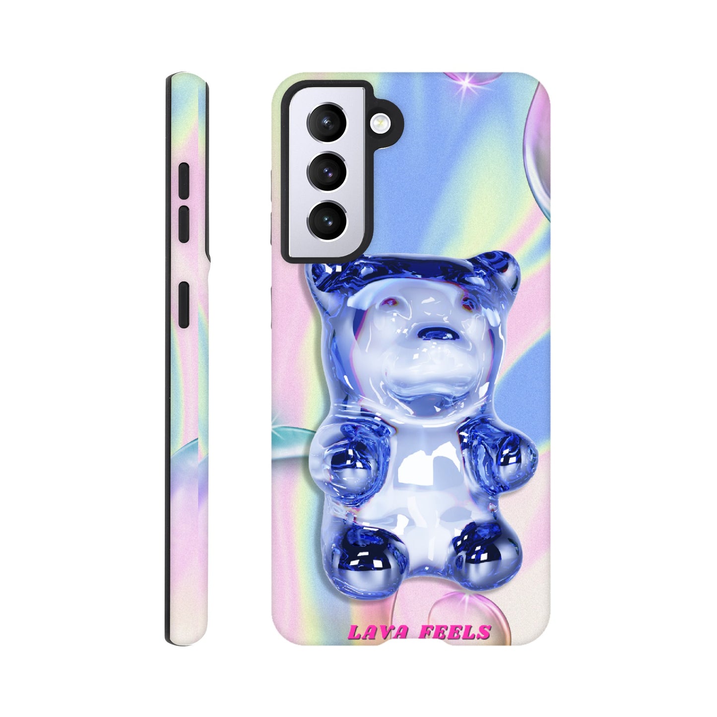 Lava Feels Chrome Teddy Tough Phone case