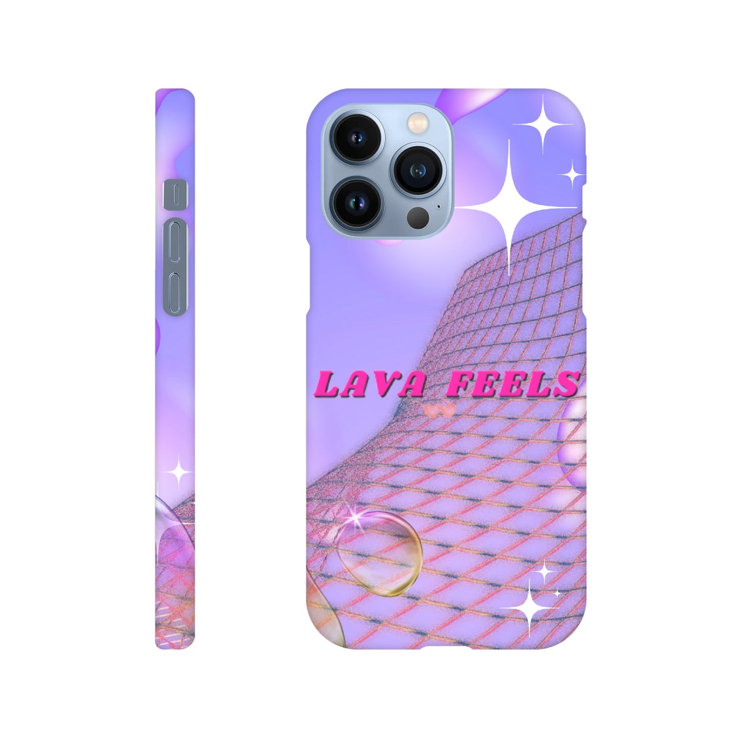 Lava Feels Y2K Retro Slim case