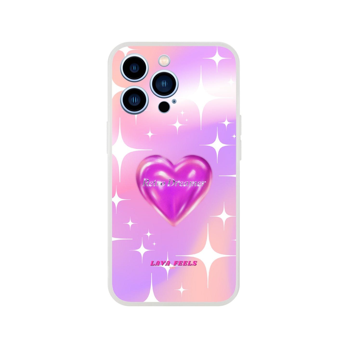 Lava Feels Retro Dreamer Flexi Phone Case