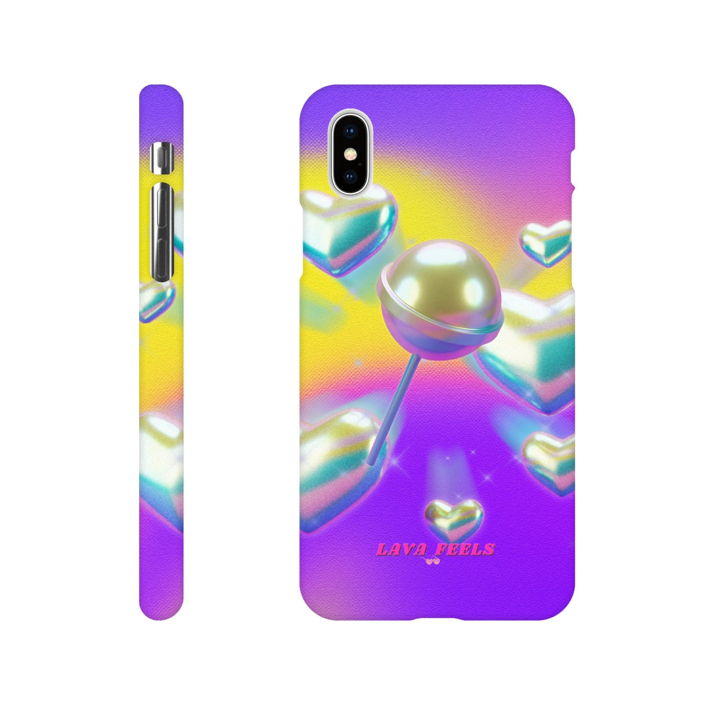 Lava Feels Retro Lollipop Slim Phone Case